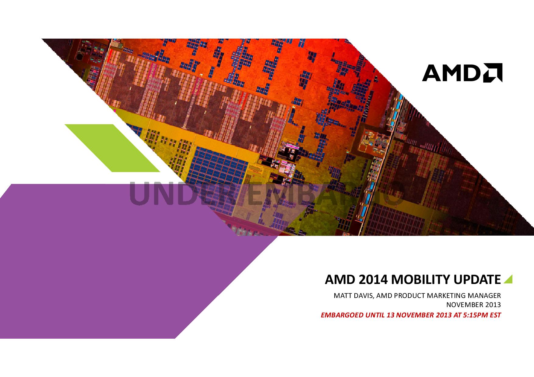 AMD Mobility APU Lineup Announcement Press Deck-001