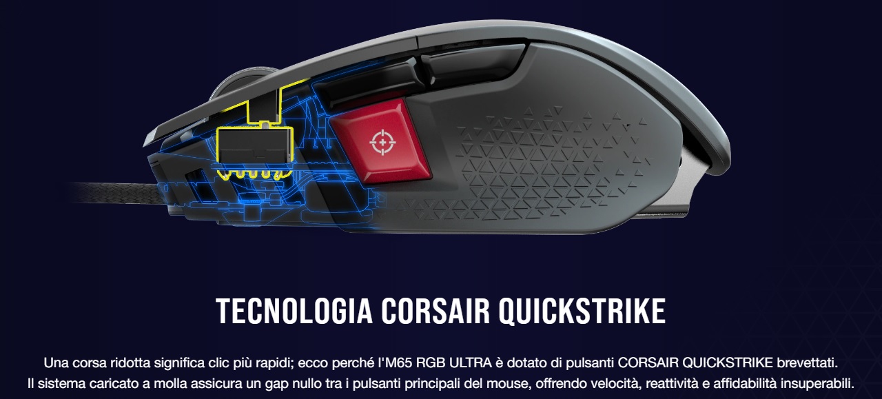 Corsair M65 RGB Ultra Quickstrike 041ec